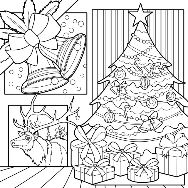 Christmas Decoration Scene