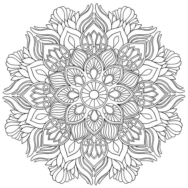 Colorful Mandala Pattern