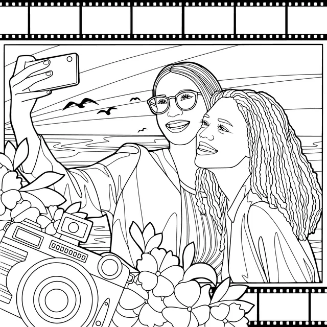 Self - time of Two Ladies