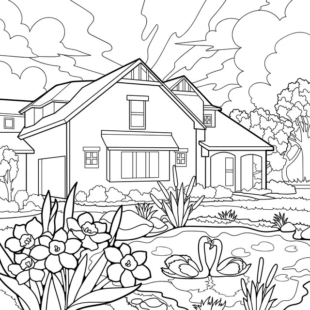 Beautiful Home by the Lake