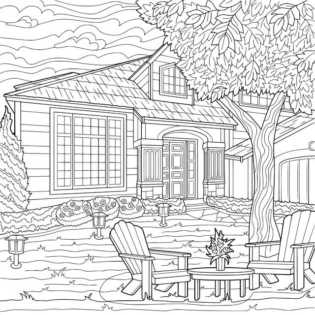 A Cozy Courtyard Home