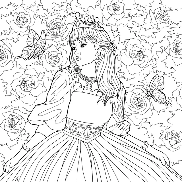 Princess among Roses