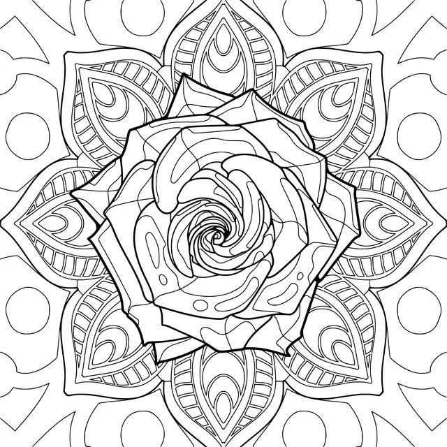 曼德拉花卉