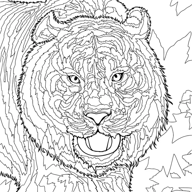 A Majestic Tiger