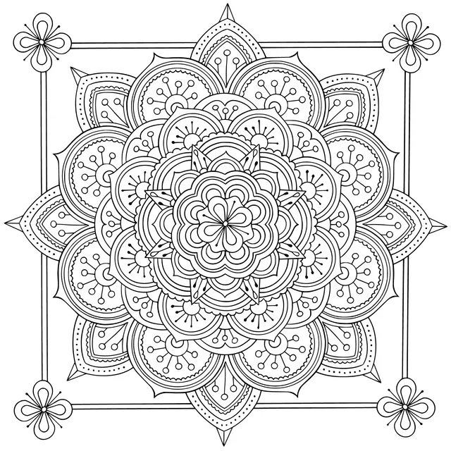 Colorful Mandala Pattern