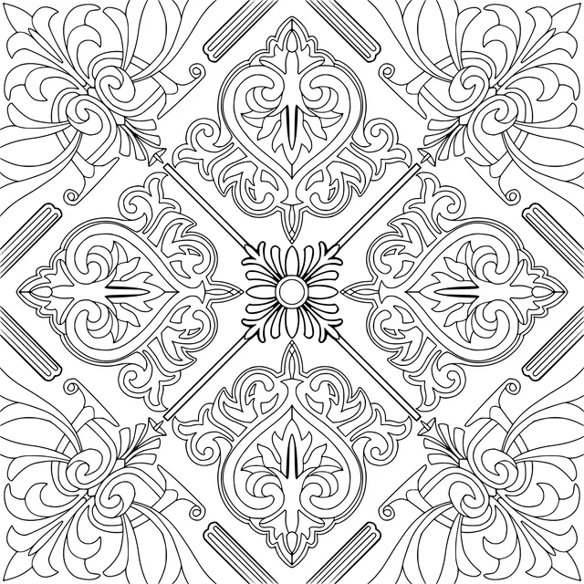 Colorful Geometric Pattern