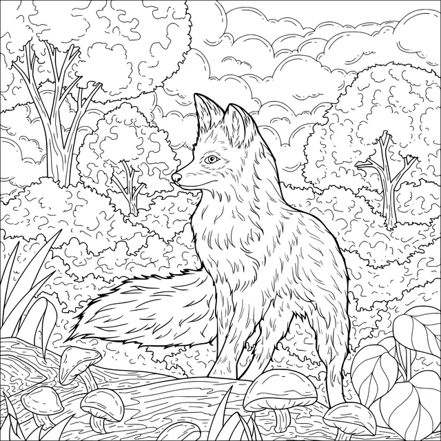 Fox in the Forest