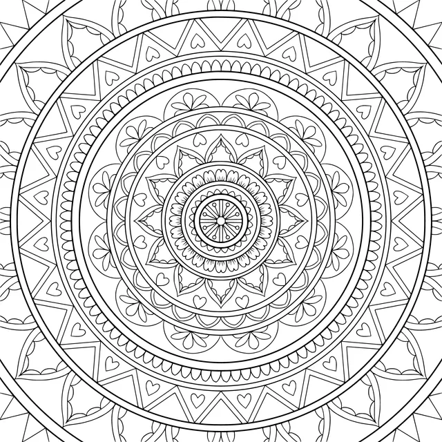 Colorful Mandala Pattern