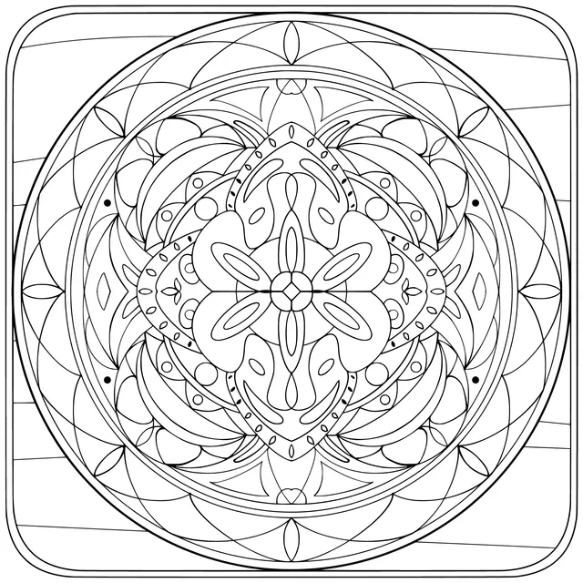 Colorful Mandala Pattern
