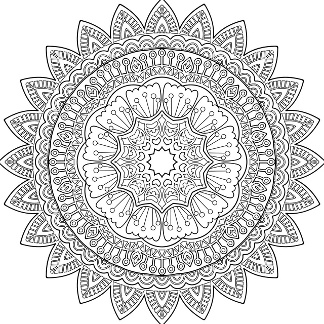 Colorful Mandala Pattern