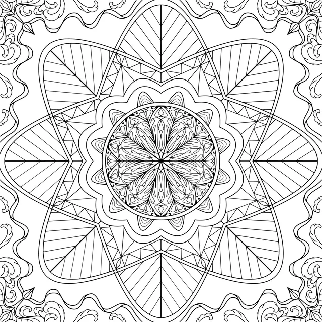 Colorful Mandala Pattern