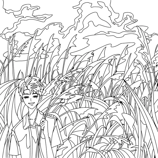 Teenager in the Reed Thicket