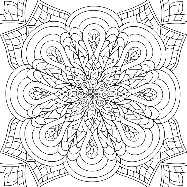 Colorful Mandala Pattern