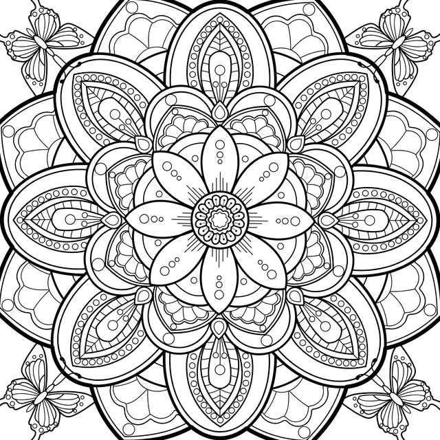 Colorful Mandala Pattern