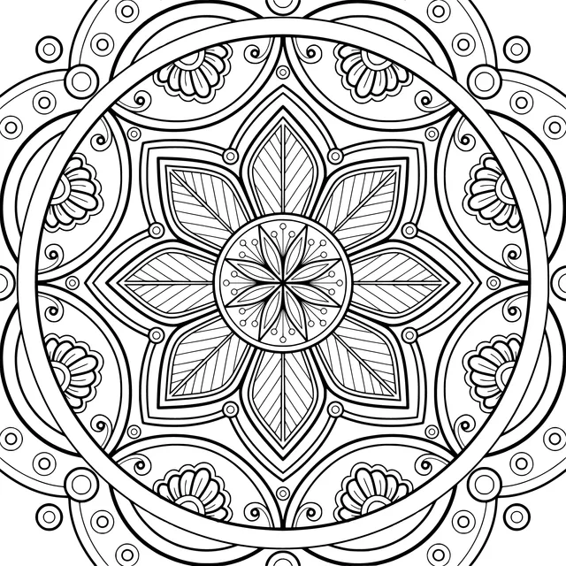 Colorful Mandala Pattern