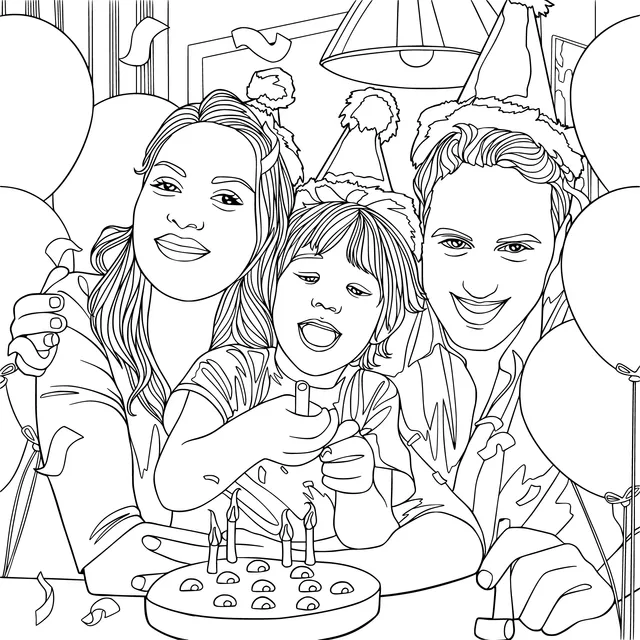 Joyful Family Birthday Party