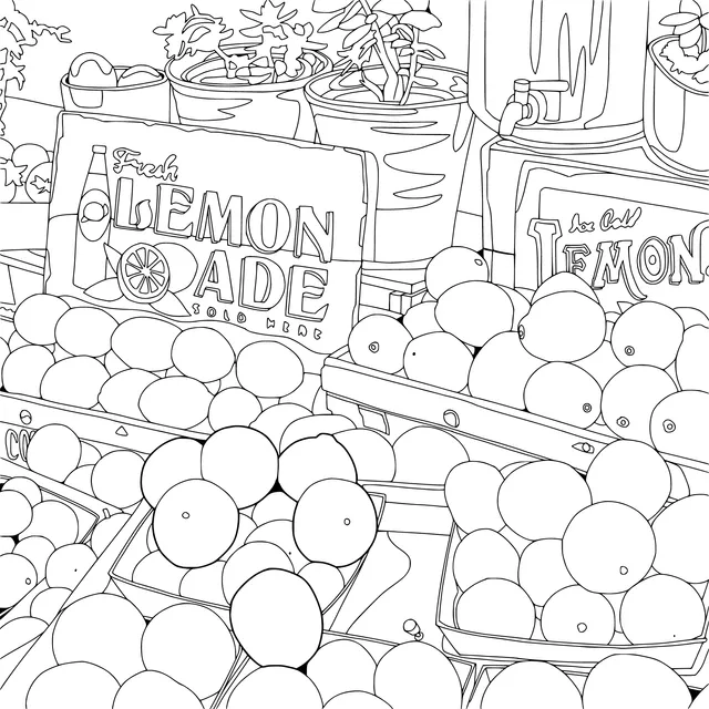 Fresh Lemonade Stand