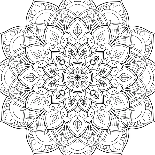 Colorful Mandala Pattern