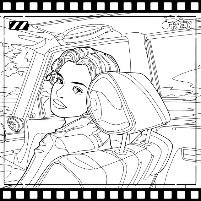 Woman in the Car