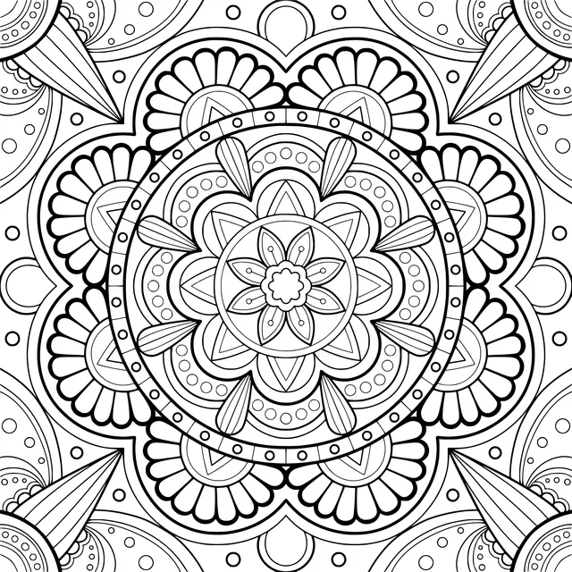 Colorful Mandala Pattern