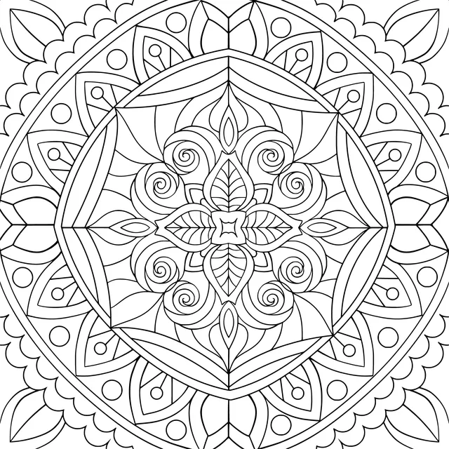Colorful Mandala Pattern