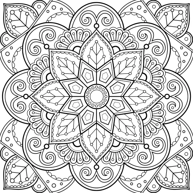 Colorful Mandala Pattern