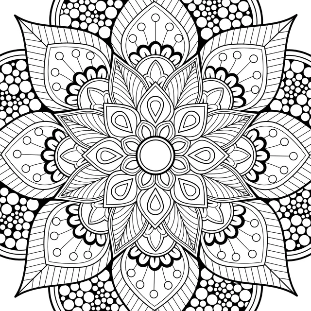 Colorful Mandala Pattern