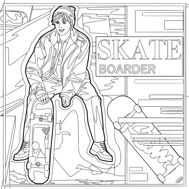 Skateboarder