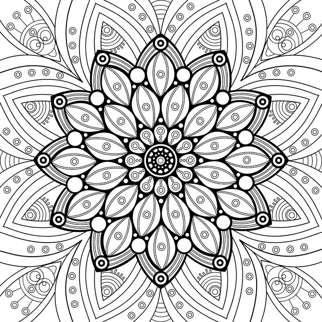 Colorful Mandala Pattern