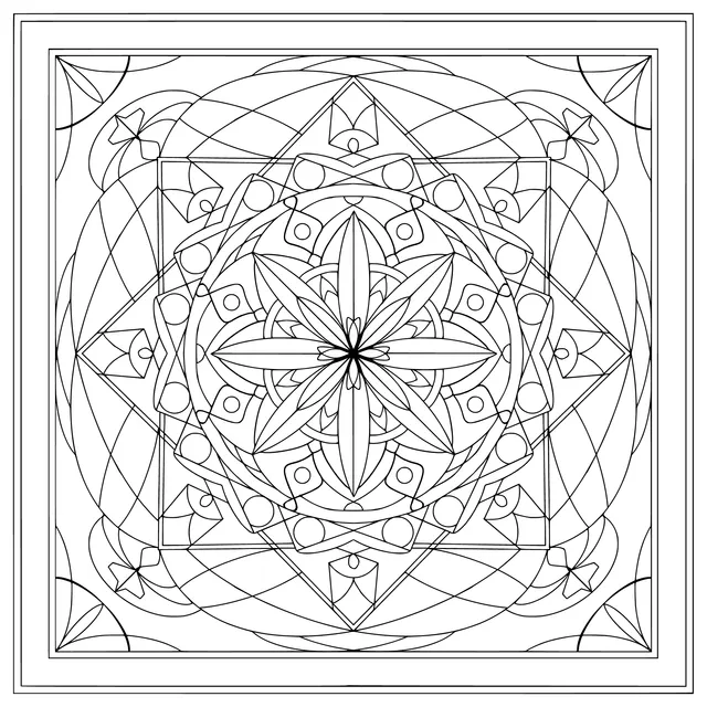 Colorful Geometric Pattern