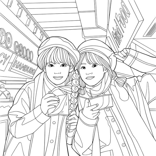 Girls Shopping
