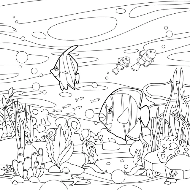 Fish in the Underwater World