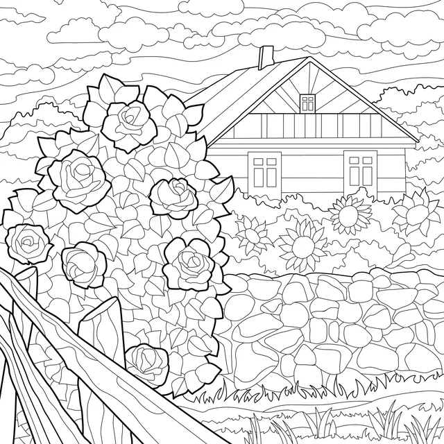 Rural Rose Cottage