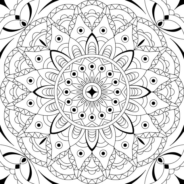 Colorful Mandala Pattern