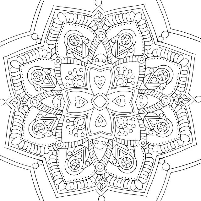Colorful Mandala Pattern