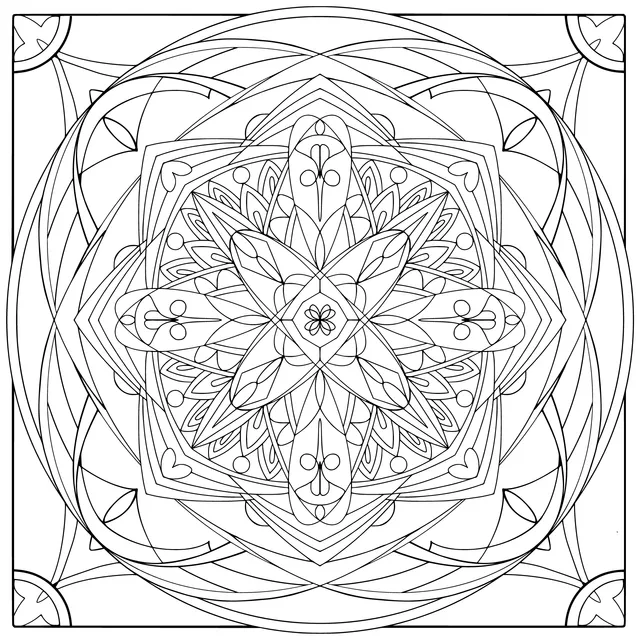 Colorful Mandala Pattern