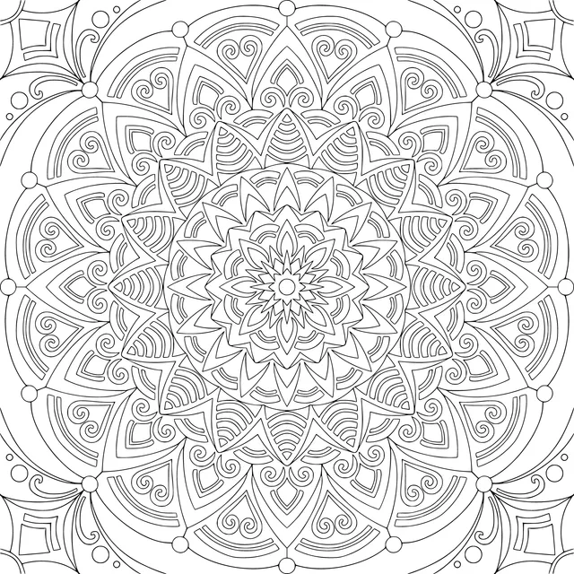 Colorful Mandala Pattern
