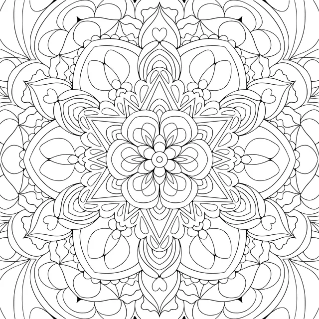 Colorful Mandala Pattern
