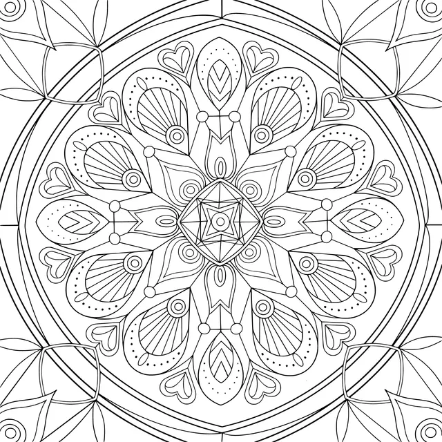 Colorful Mandala Pattern