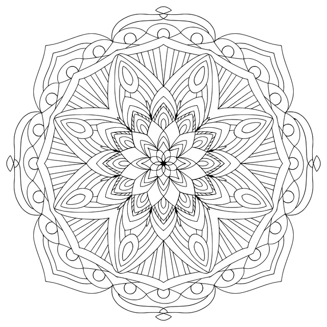 Colorful Mandala Pattern