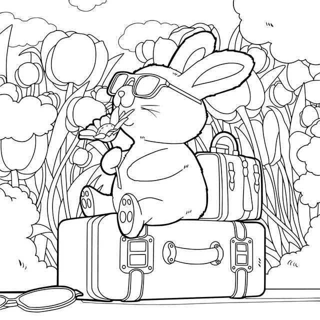 Rabbit on Vacation