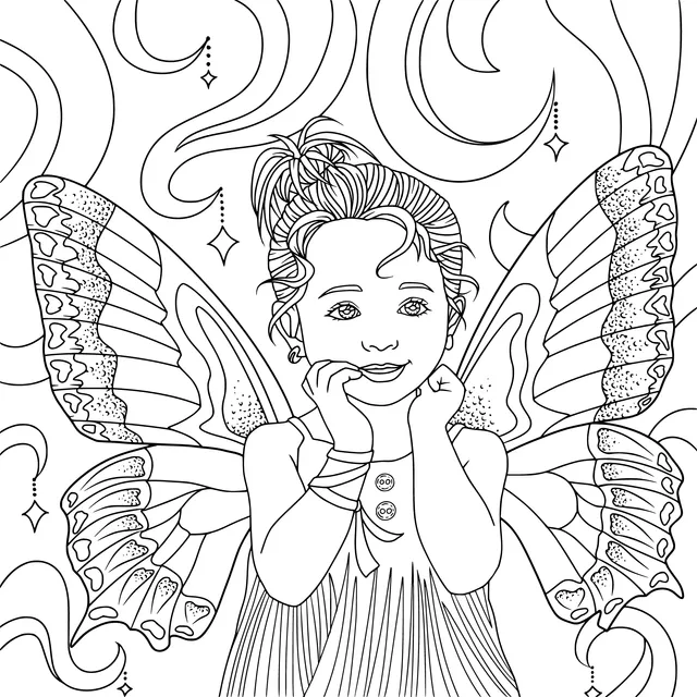 Cute Butterfly Fairy