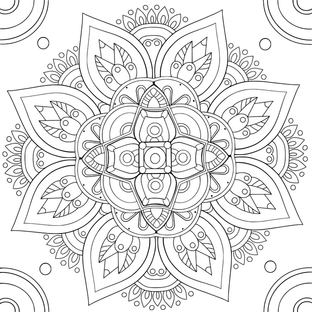 Colorful Mandala Pattern