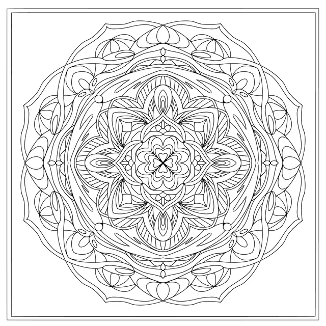 Colorful Mandala Pattern