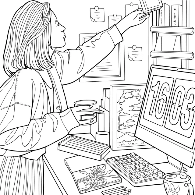 Woman in Creative Work