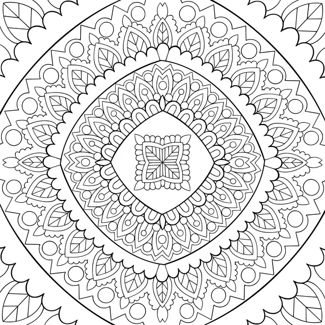 Colorful Mandala Pattern