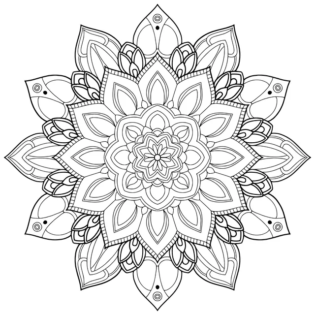 Colorful Mandala Pattern