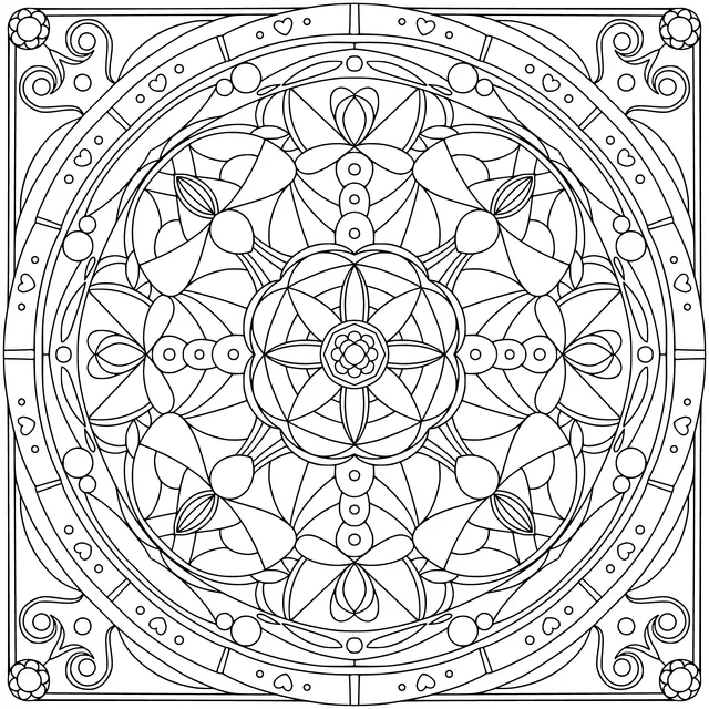 Colorful Mandala Pattern