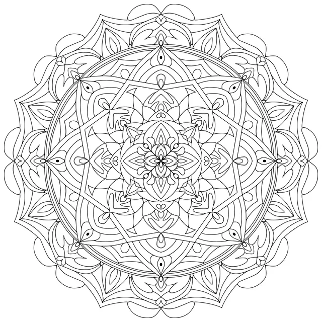 Colorful Mandala Pattern