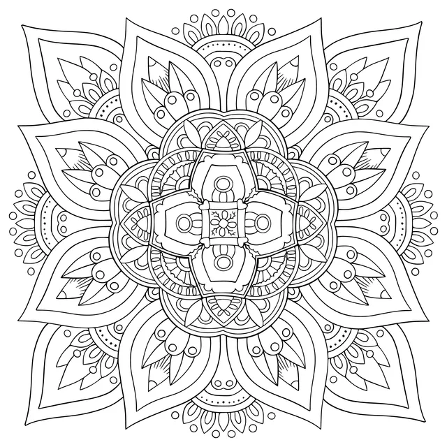 Exquisite Mandala Pattern